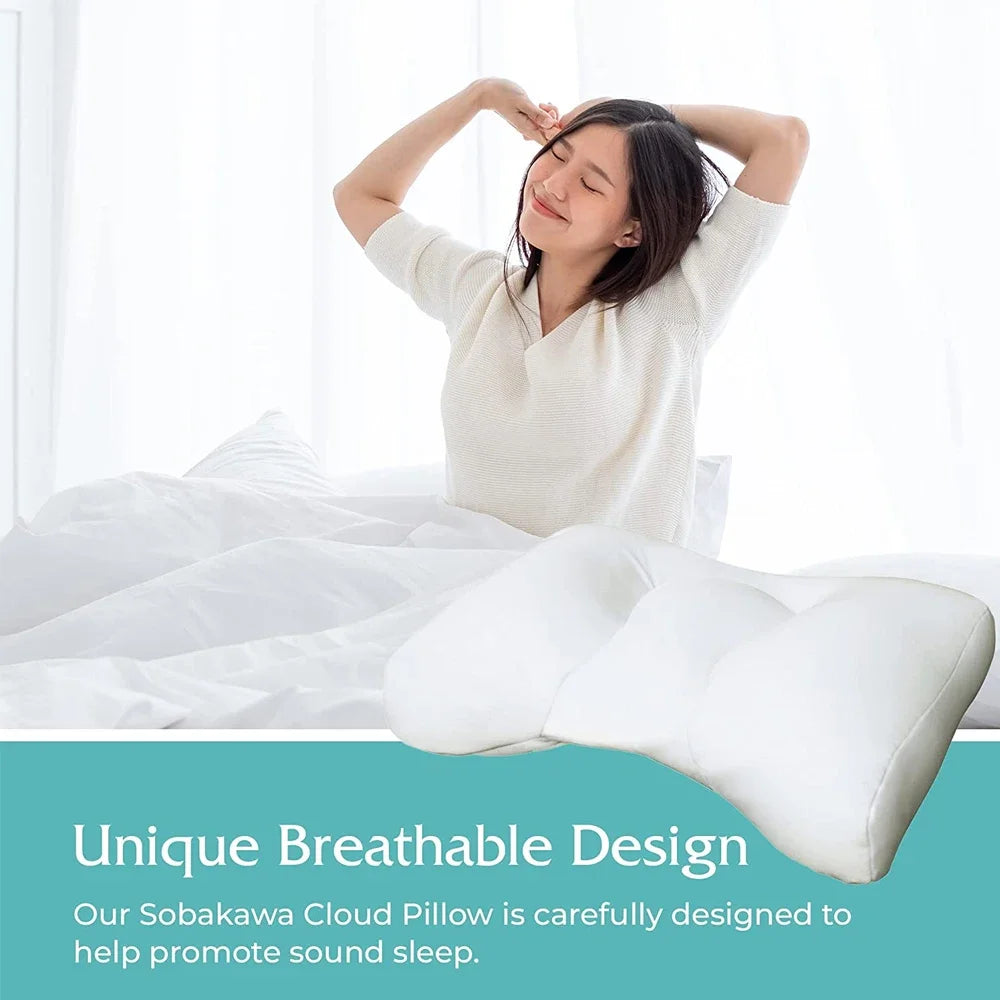 Orthopedic Neck Support Pillow – Anti-Snore, Pain Relief & Cooling Comfort