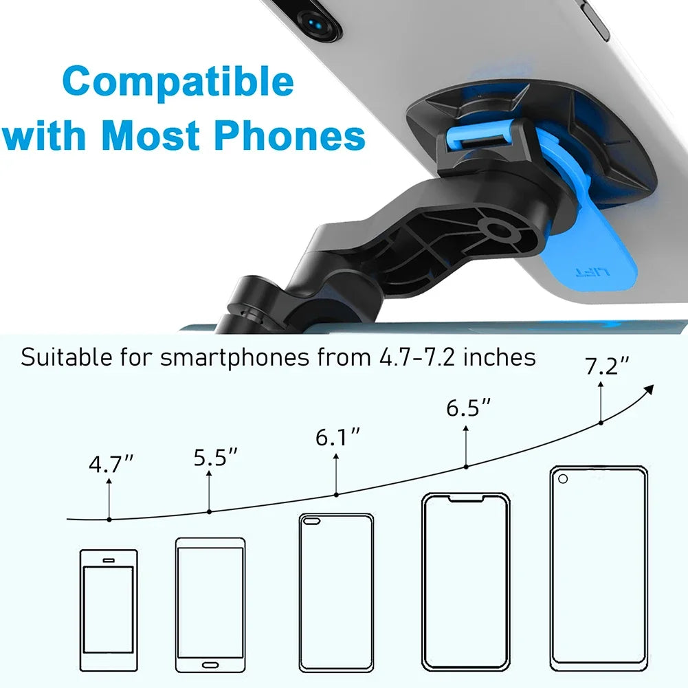 Xiaomi Motorcycle & Bicycle Phone Holder | Shock Absorber Handlebar Mount with Self-Lock & Vibration Damper