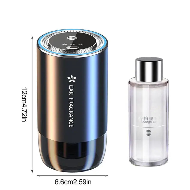 Smart Car Diffuser & Air Freshener | Adjustable Concentration Aromatherapy Fragrance Diffuser 50ml