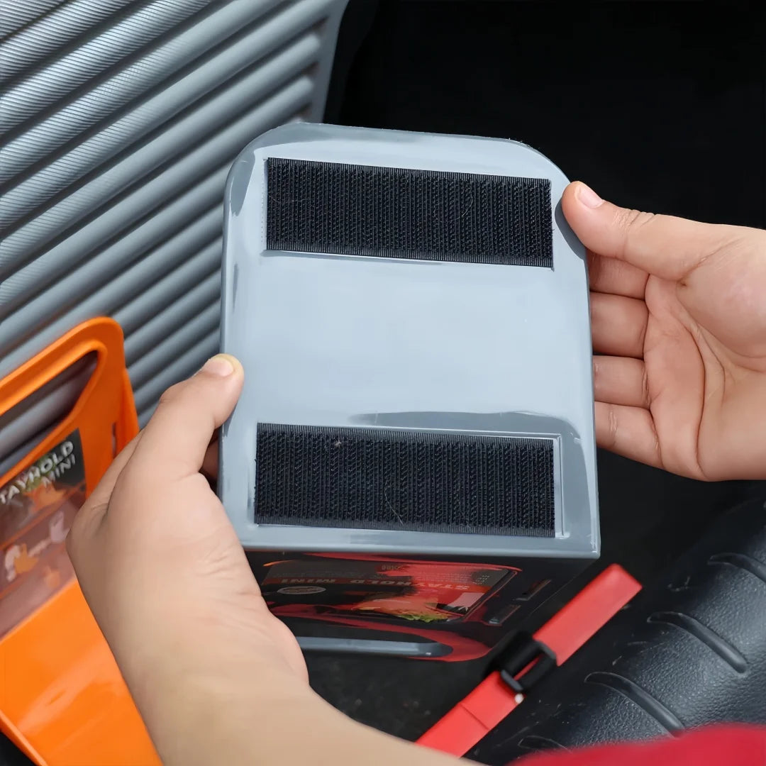 2pc Car Back Auto Trunk Fixed Rack Holder Stand Shake-proof Organizer Fence Storage Holder Adjustable Distance Storage Box Fixer