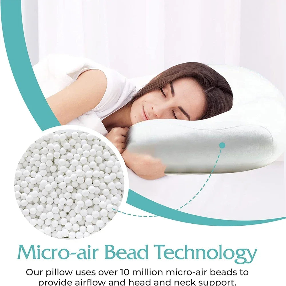 Orthopedic Neck Support Pillow – Anti-Snore, Pain Relief & Cooling Comfort