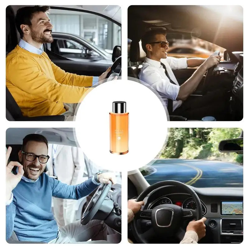 Smart Car Diffuser & Air Freshener | Adjustable Concentration Aromatherapy Fragrance Diffuser 50ml
