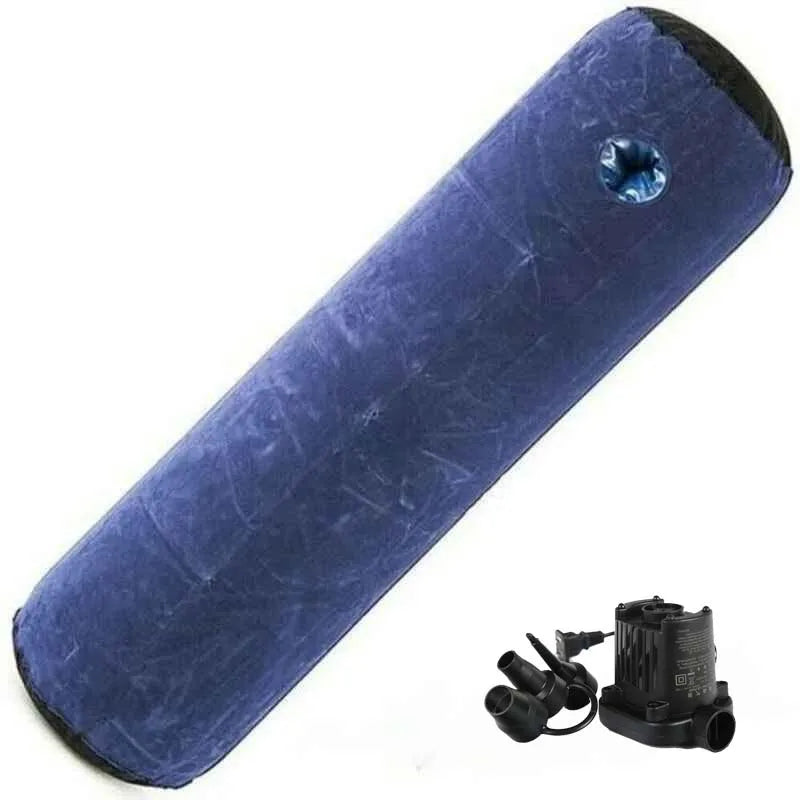 Inflatable Positioning Pillow – Soft Velvet Body Support Cushion for Comfort and Relaxation